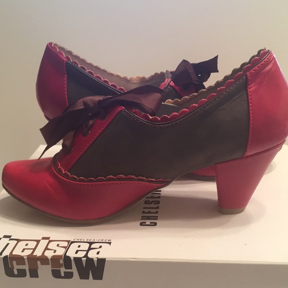 Chelsea crew lace up oxford size 6 - Picture 6 of 8